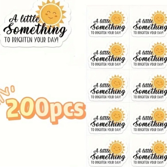 25 10x13 Poly Mailers & 200 Stickers - Picture 9 of 11